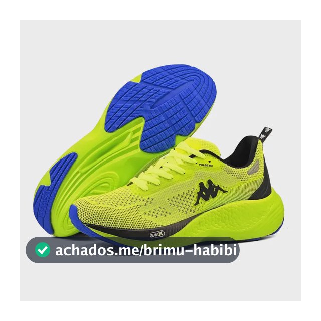 Tênis Kappa Pulse Rx Unissex Corrida Conforto