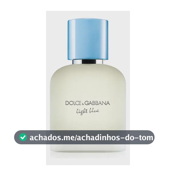 Perfume Masculino Dolce&Gabbana Light Blue Pour Homme EDT 50ml
