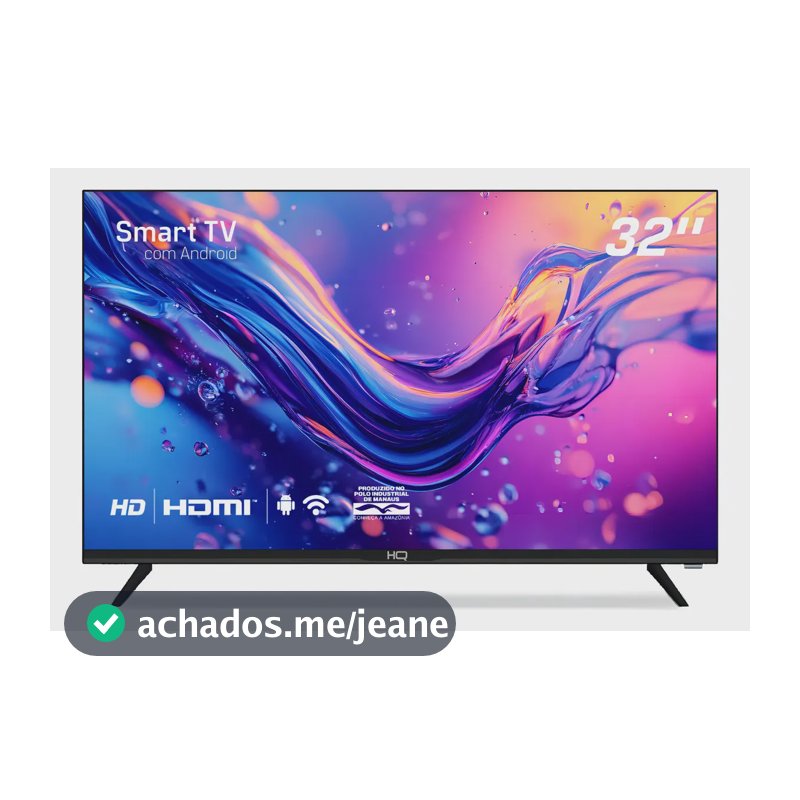 Smart Tv Hq 32 Hd Android 12 Design Slim Hqs32nkhm