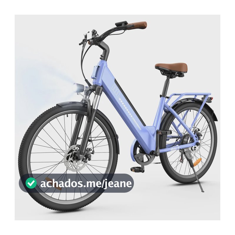 Bicicleta Elétrica xroymexroy UCITYS 750W para Adultos com Pneu 26" e Bateria 13Ah