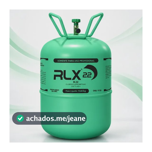 Gas Fluido Refrigerante R22 Rlx  13,6kg