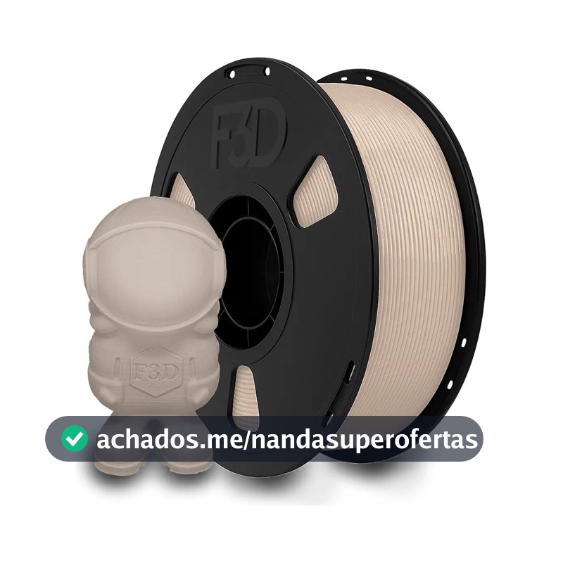 Filamento Pla Premium 1kg Nude High Speed Impressora 3d