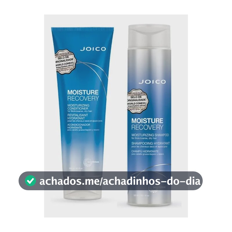 Joico Moisture Recovery Tratamento Kit Duo - Docebeleza