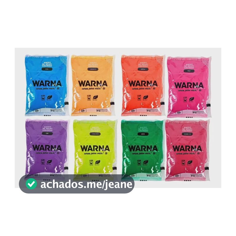 Pó Colorido Festa Holi Carnaval 100g C/10 (cores Sortidas) Sortimento