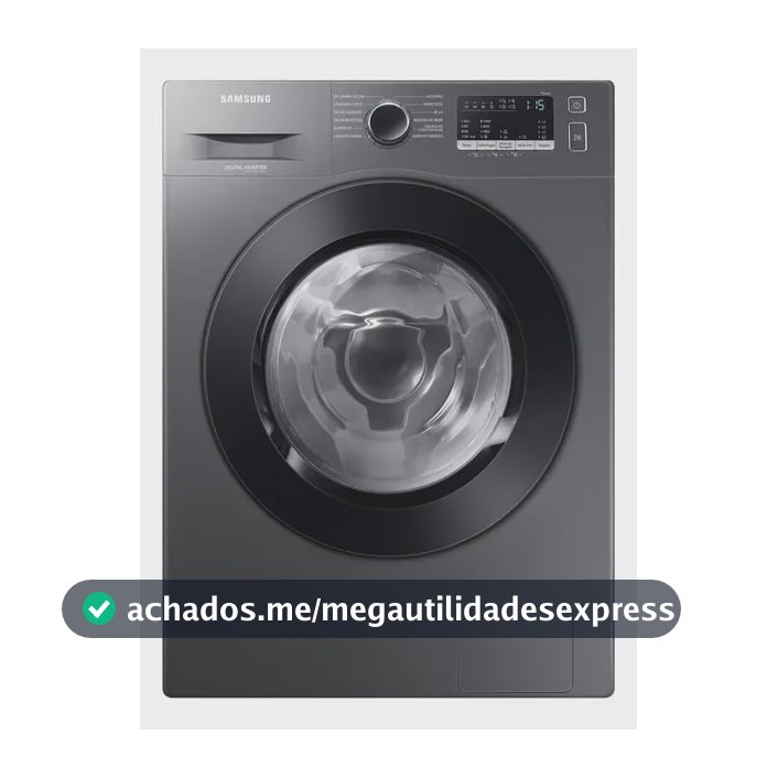 Lava E Seca Samsung Wd11m Com Digital Inverter Inox 11kg Cor Inox look