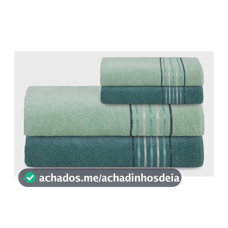 Jogo Toalha Banho Banhão Vitta 4pçs 400g Algodão Camesa