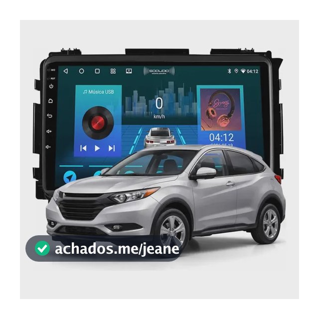 Central Multimídia Hrv 2015 A 2022 2+64gb Carplay 9p