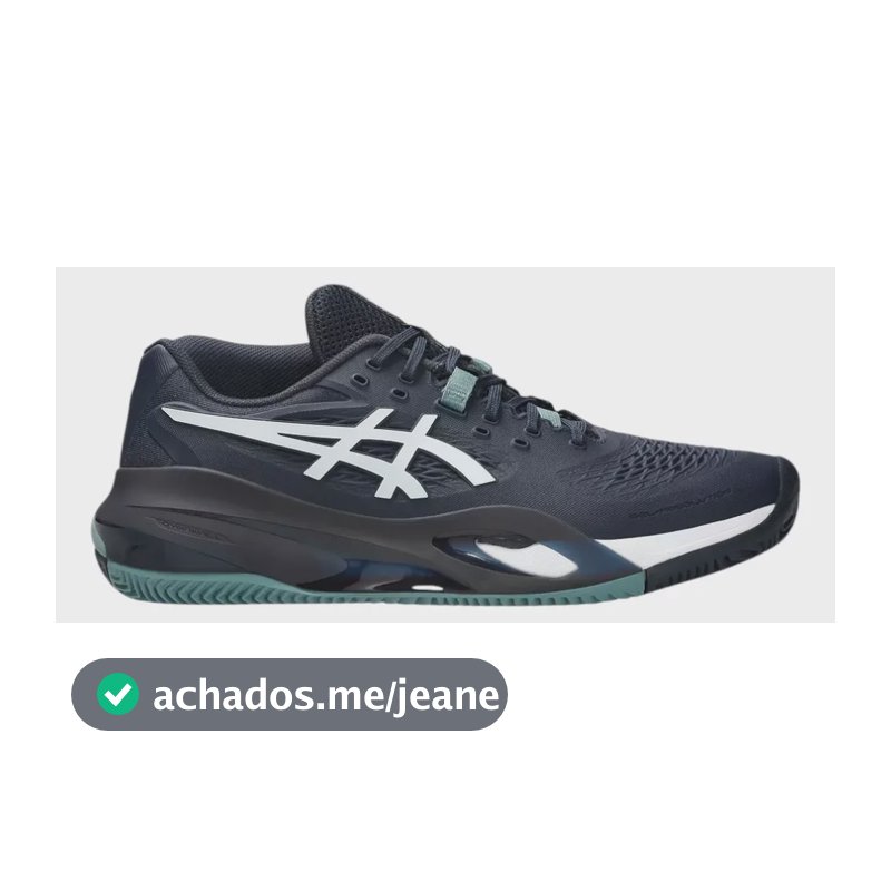 Tenis Asics Gel-resolution X Clay Saibro Performance Tenista Midnight/white 41 Br