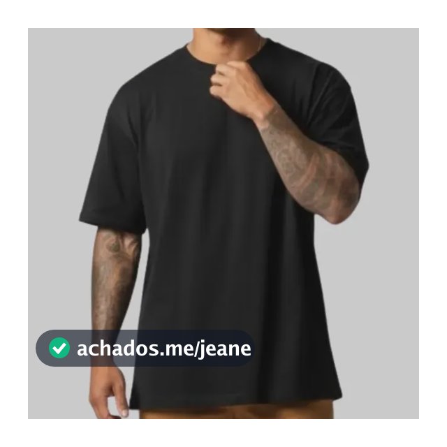 Camiseta Oversized 100% Algodão Penteado 30.1 Premium