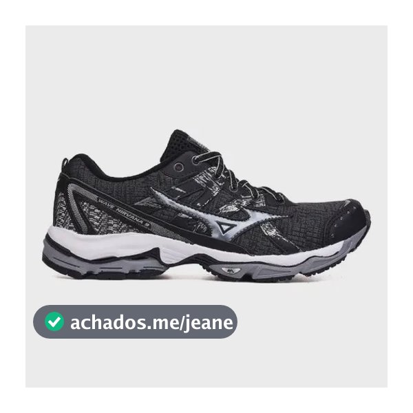 Tênis Mizuno Nirvana 9 Esportivo Unissex Promoção Preto/branco 41