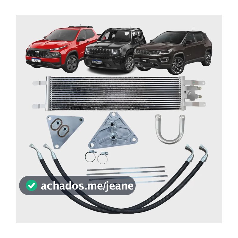 Kit Upgrade Resfriador Trocador Calor Toro Renegade Compass