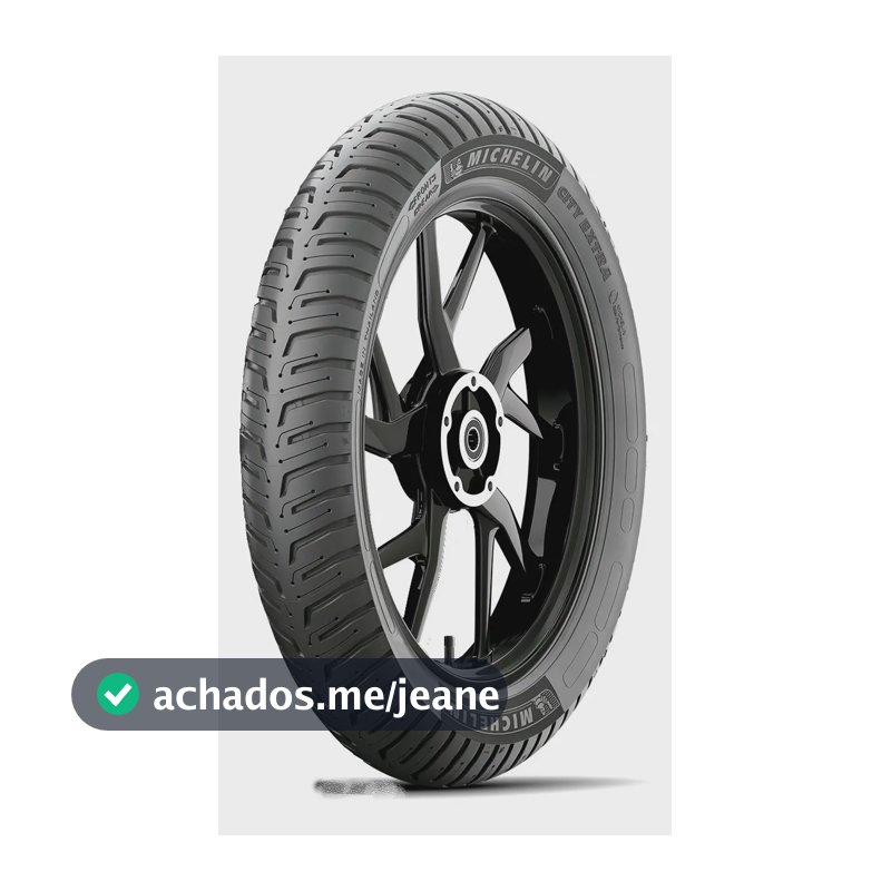 Pneu Fan Cg Tras 90/90-18 City Extra S/ Câmara Michelin
