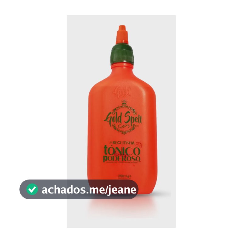 Tônico Laranja Poderoso 250mll Original Gold Spell