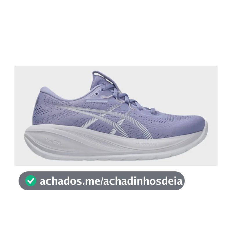 Tênis Feminino Gel-cumulus 28 Asics Academia Corrida Treino Lilás/branco Liso 37 Br