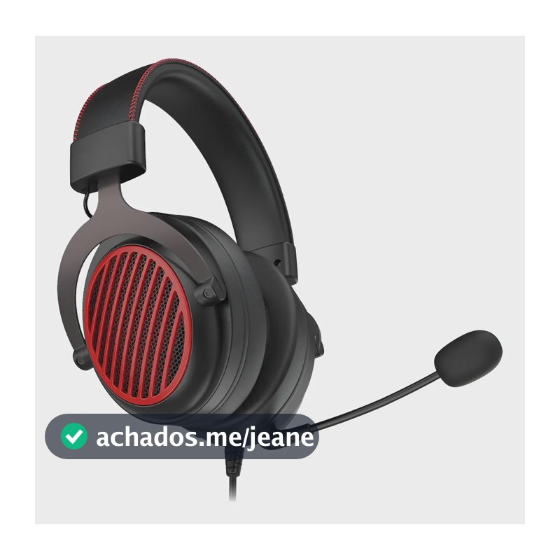 Headset Gamer Redragon Luna Preto H540