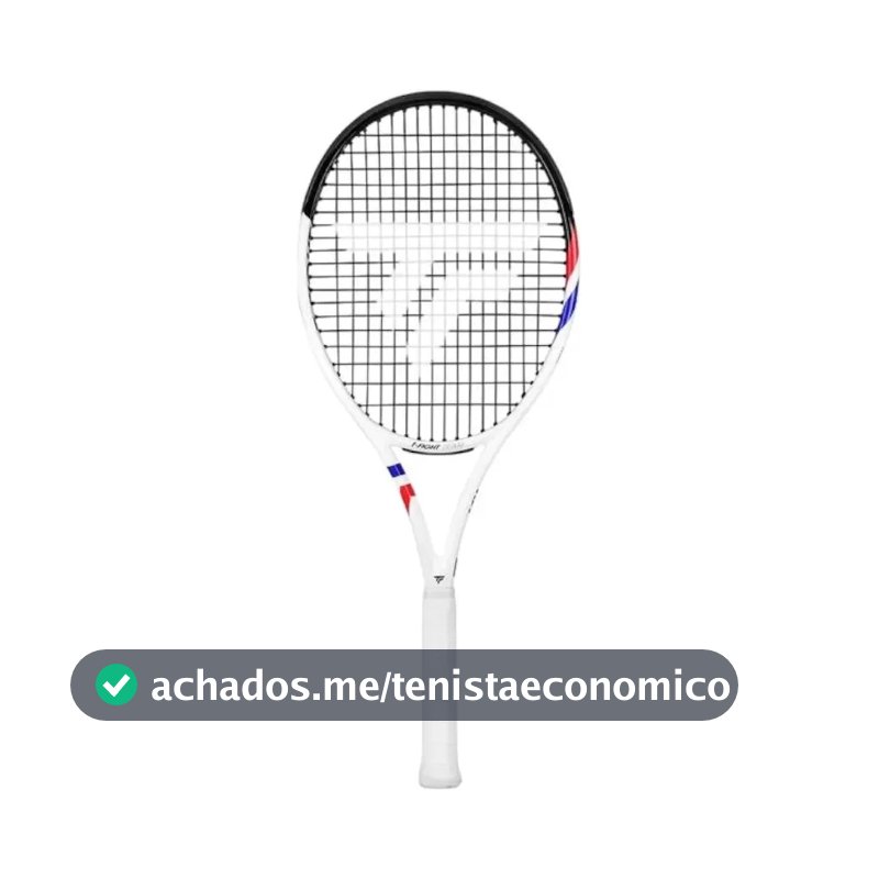 Raquete Tênis Tecnifibre Tfight Team G1 Branco 4 1/8
