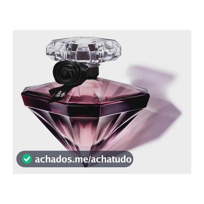 Perfume Feminino Eau de Parfum Fragrância Floral Oriental com Notas de Rosa Negra, Orquídea, Baunilha e Patchouli La Nuit Trésor Lancôme Frasco com 30ml