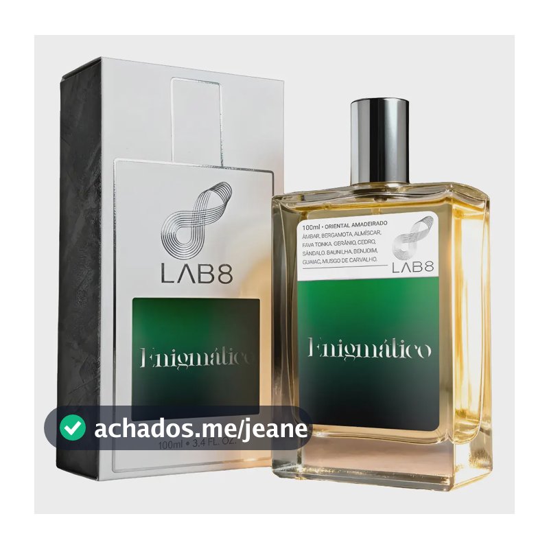 Perfume Enigmático 100ml - Masculino - Lab8 / Fluy