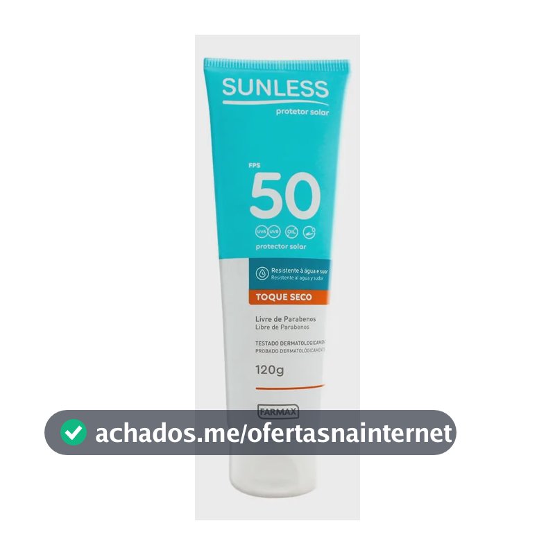 Prot Solar Fps50 Toque Seco Sunless Farmax 120g