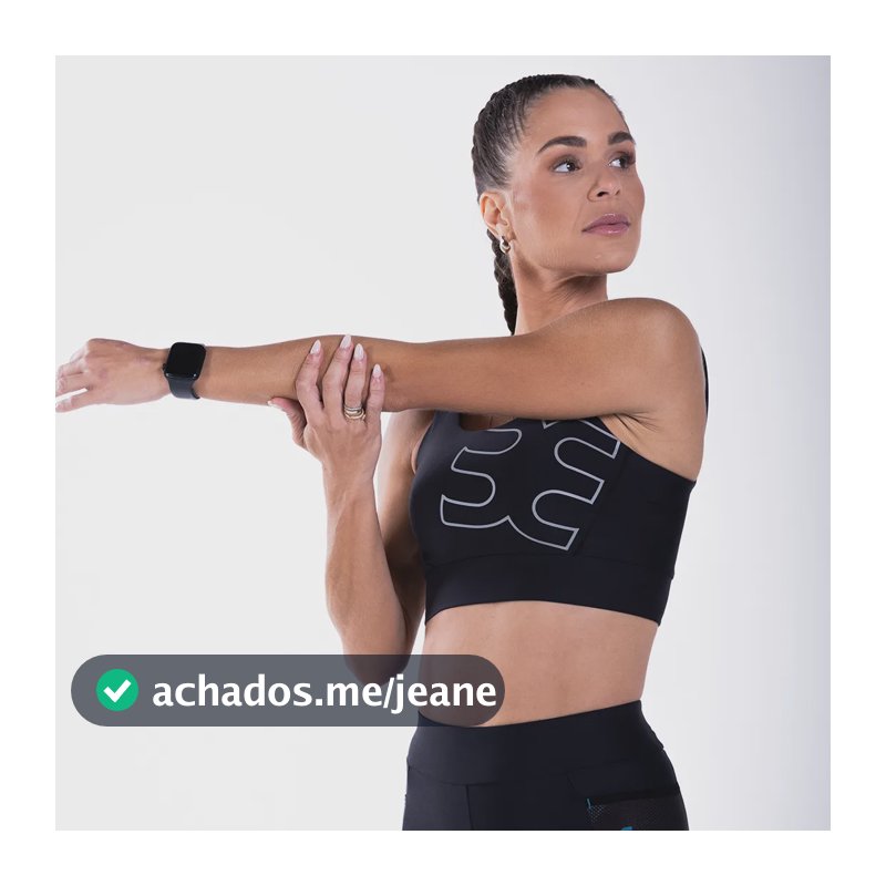 Top Running Light Run Woom  Preto M