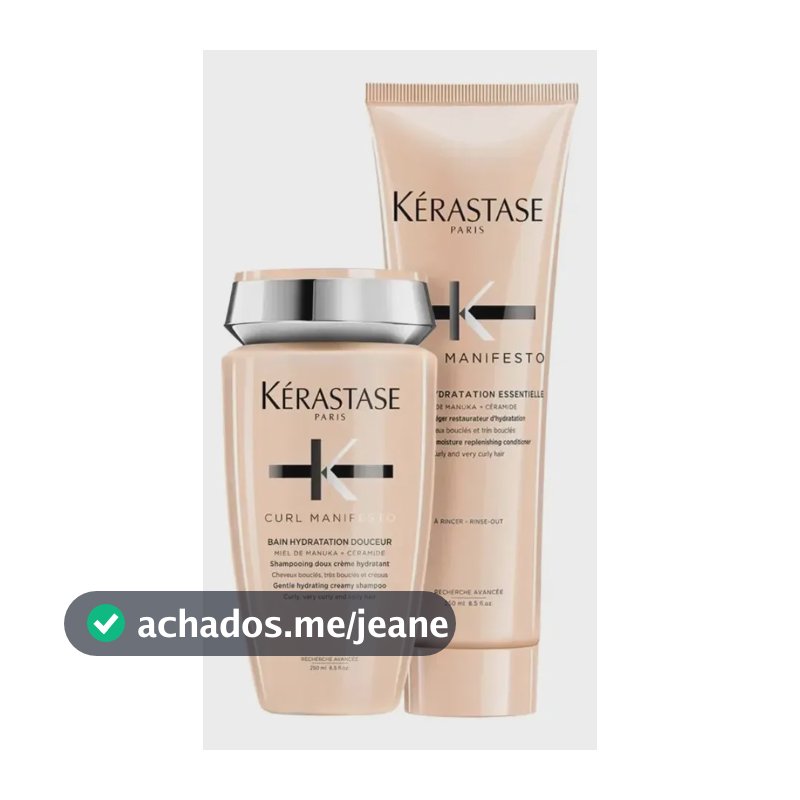 Kit Kérastase Curl Manifesto - Shampoo E Condicionador