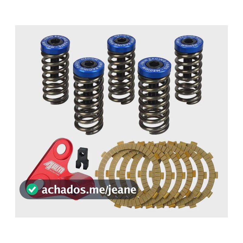 Embreagem Reforçada Crf 300f 250f Discos Mola Aliviador 4win