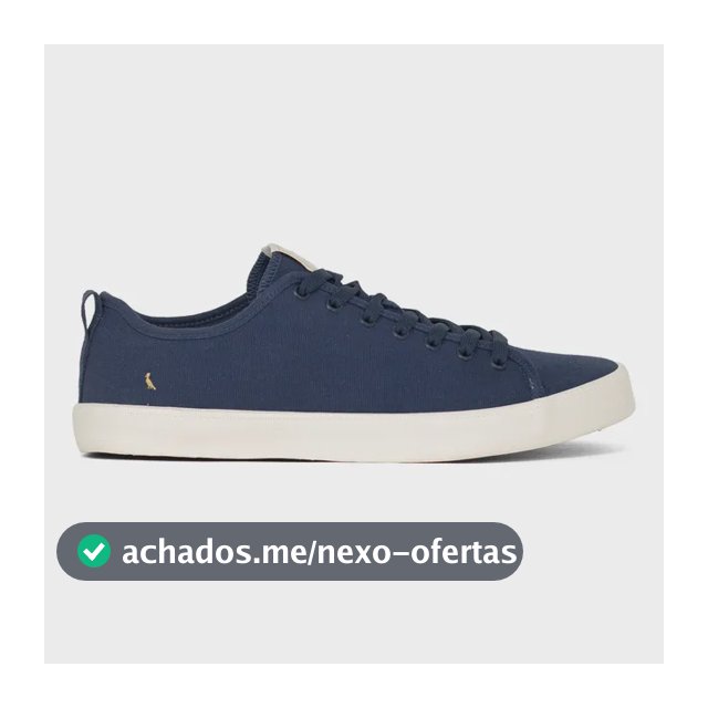 Tênis Masculino Reserva Go Over Clean Confortável Cadarço