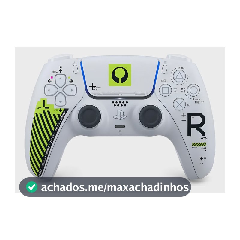Controle Ps5 Dualsense Edição Limitada Marathon Branco