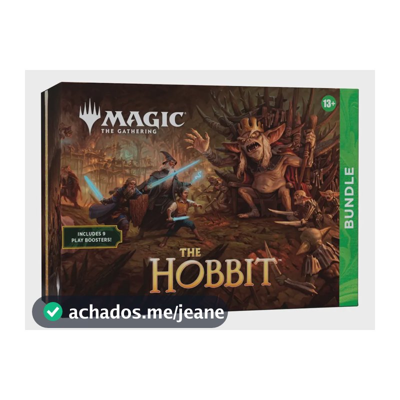Bundle The Hobbit Magic The Gathering 2026 Lacrado Inglês Pacote - The Hobbit Inglês
