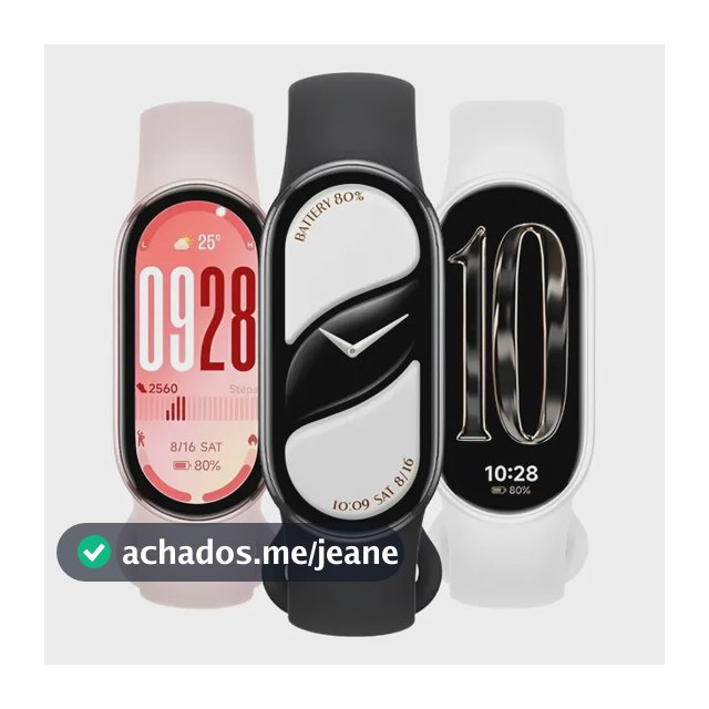 Relógio Smartwatch Xiaomi Mi Band 10 Tela 1.72 Esportivo Gps