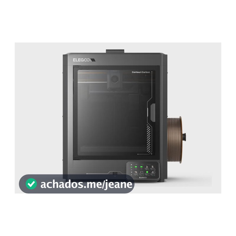 Impressora 3D Elegoo Centauri Carbon Preto FDM 500mm/s Alta Velocidade