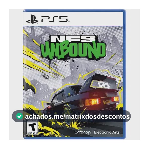Need For Speed Unbound Ps5 Mídia Física