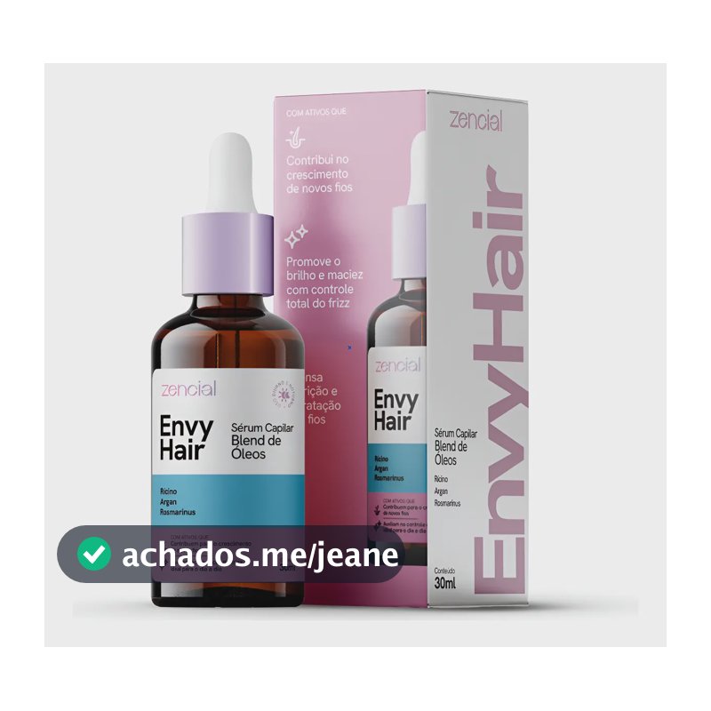 Oléo Capilar Envy Hair Sérum De Crescimento