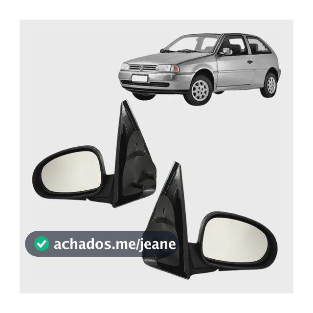 Retrovisor Gol G2 Bola 96 97 98 99 00 Sem Controle 2 Portas