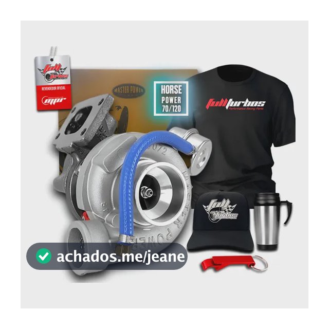 Turbo R363/1 Master Power 12x S/ Juros + Brindes+nf+garantia