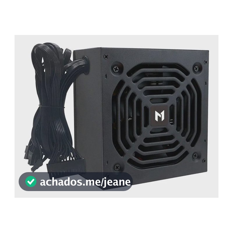 Fonte Mach1 Steady 750w 80 Plus Bronze Pfc Ativo Preto