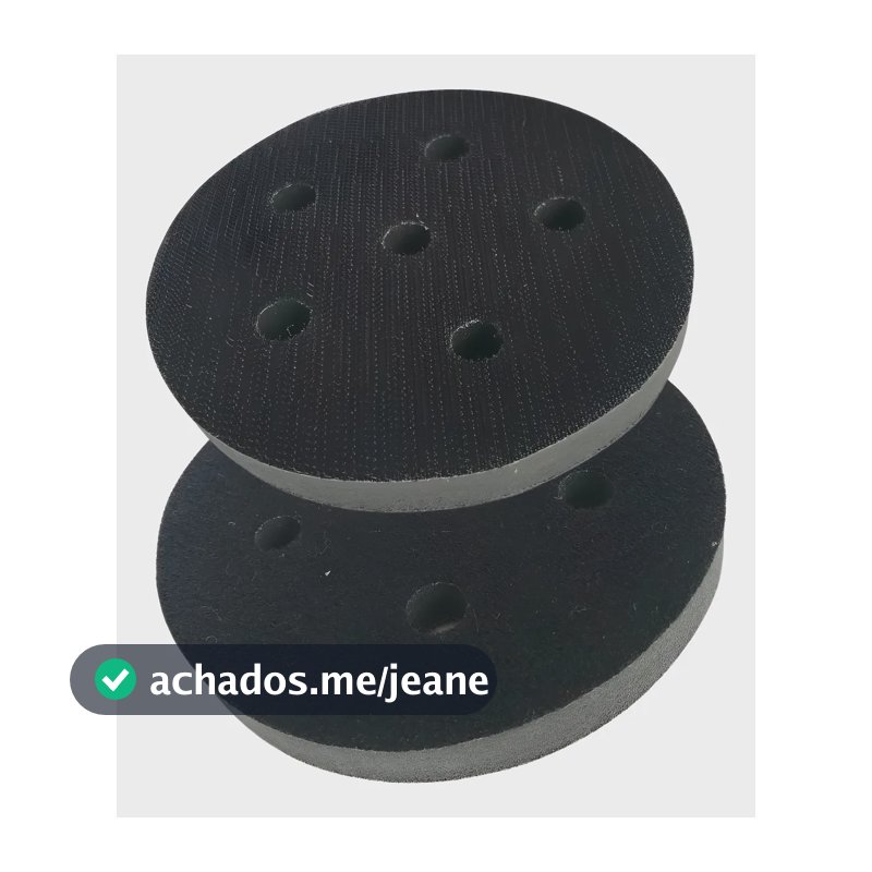 Disco Redutor De Impacto Interface Para Hookit 5 Polegadas