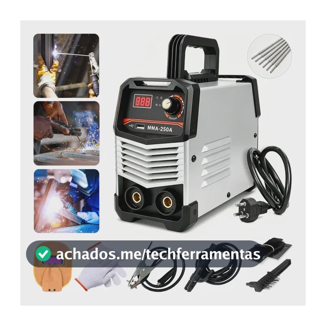 Máquina De Solda Inversora Bivolt 110v/220v Profissional