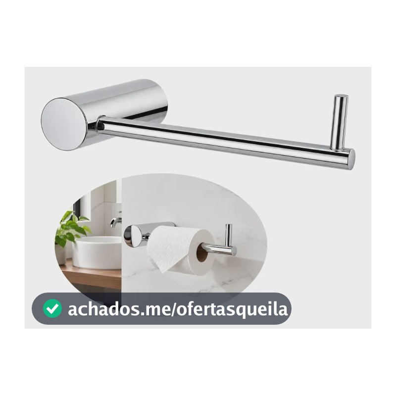 Papeleira Banheiro Em Aço Inox 304 Linha Paris - Pa2002