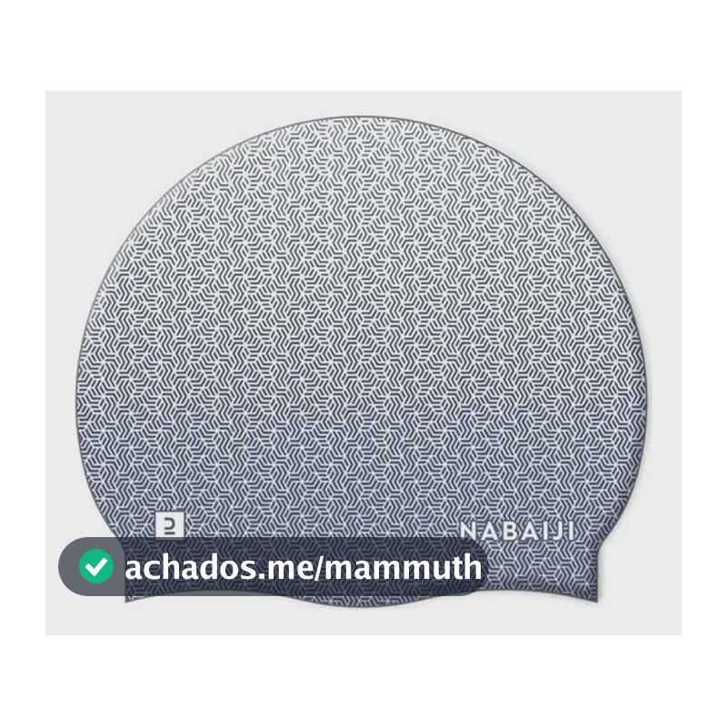 Touca de Natação Silicone 500 Nabaiji Azul Tamanho Único para Adultos
