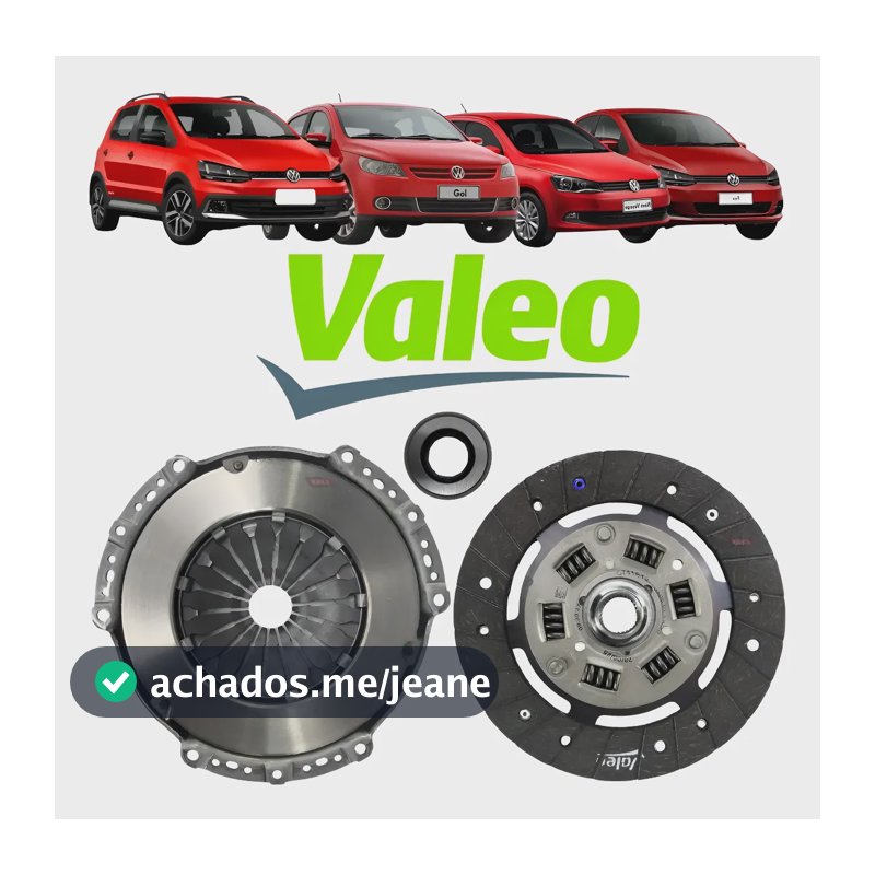 Kit Embreagem Gol Voyage G5 1.6 1.0 8v Original Valeo Ea111