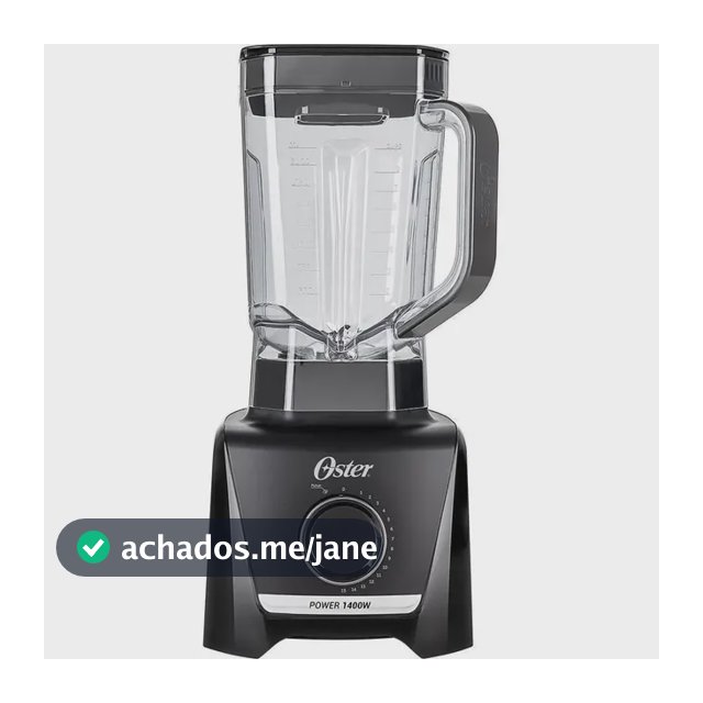 Liquidificador Oster OLIQ610 1400w Full 3,2L Cor Preto