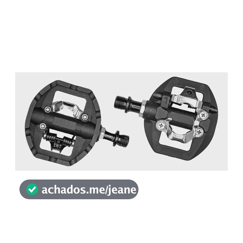 Pedal Clip Plataforma Gta Spd Bike Mtb Rolamento Eixo Cr-mo Bucha Du 9/16