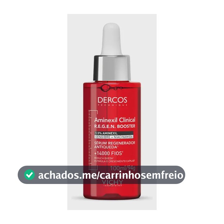 Vichy Dercos Sérum Capilar Antiqueda com Aminexil 1,5% REGEN 100ML