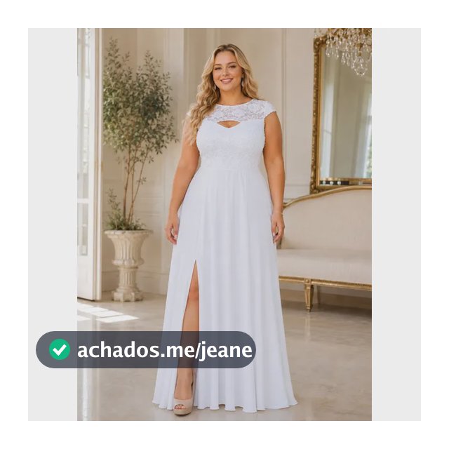 Vestido Longo De Festa Plus Size Decote Vazado Ps54