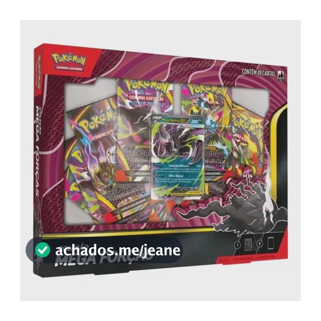 Box Pokémon TCG Mega Forças - Mega Darkrai ex