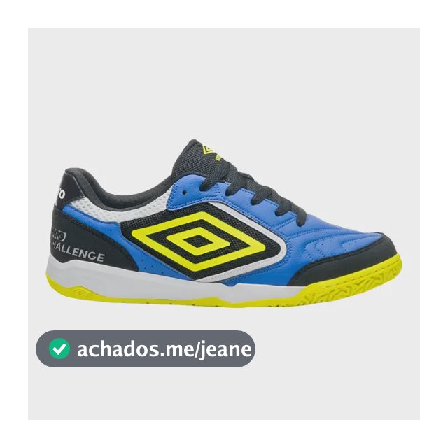 Chuteira Futsal Umbro Pro Challenge Uptake- Profissional