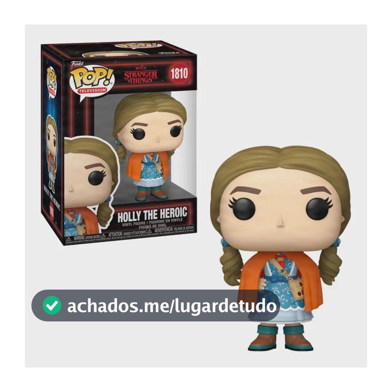 Boneco Funko Pop! Stranger Things T5 - Holly, A Heroína