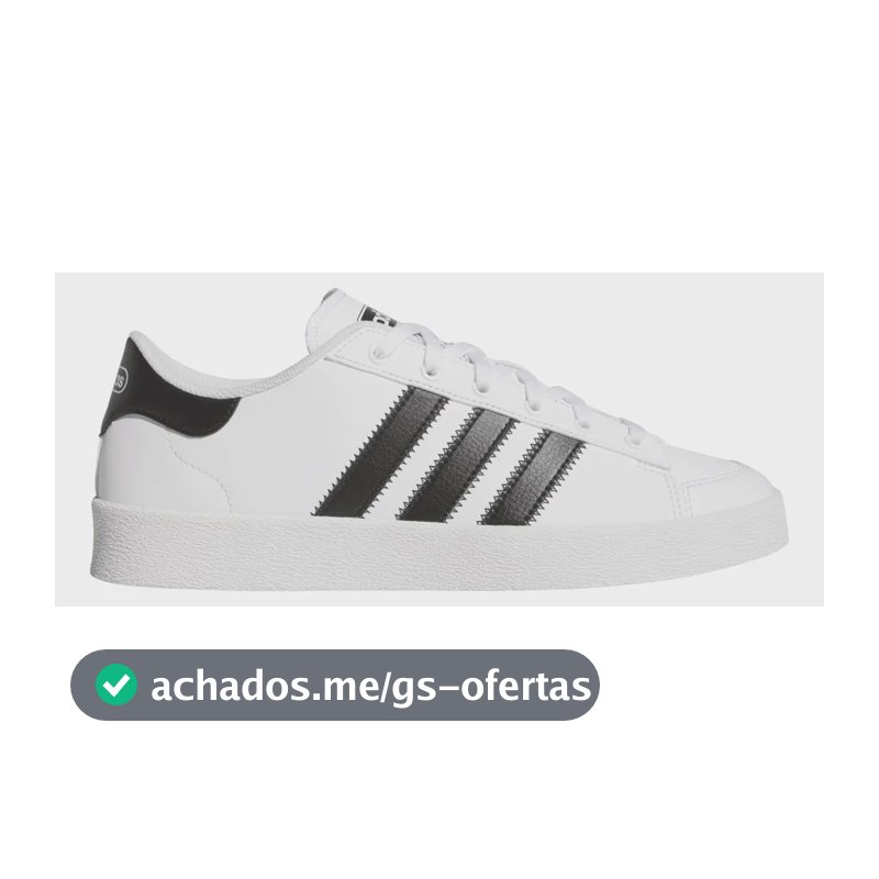 Tênis Masculino E Feminino Jump Hook adidas Branco Liso 42 Br