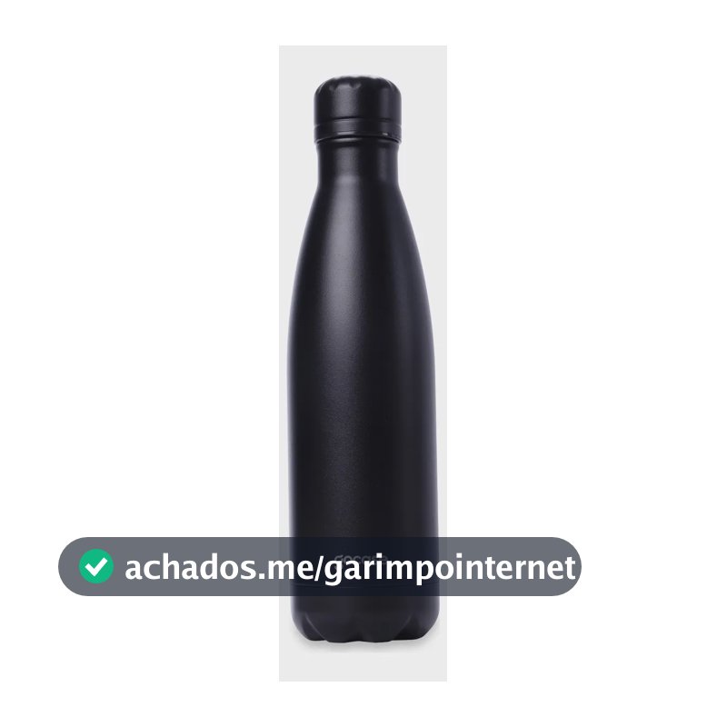 Garrafa Térmica Gocase Urban Inox Parede Dupla Isolada 500ml